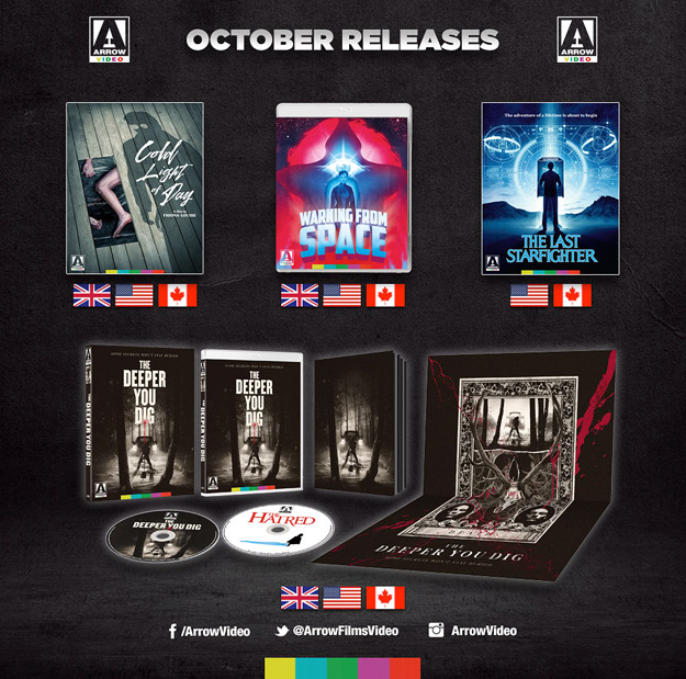 Arrow Video October 2020 slate