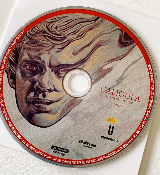 Caligula: Ultimate Cut (4K Ultra HD Replacement Disc)