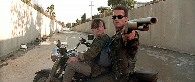 A scene from Terminator 2