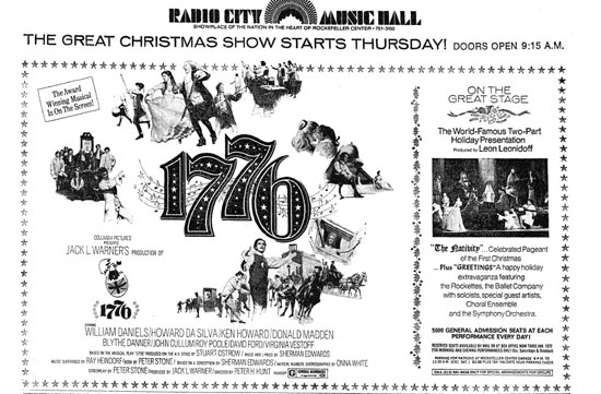 Newspaper ad - 1776 - 11-05-1972