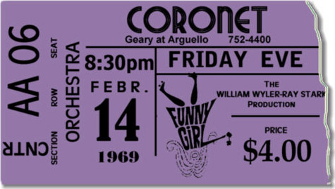 Funny Girl - Cornet Ticket