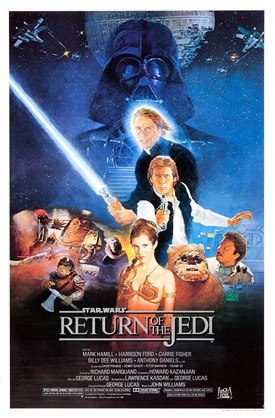 Return of the Jedi one sheet