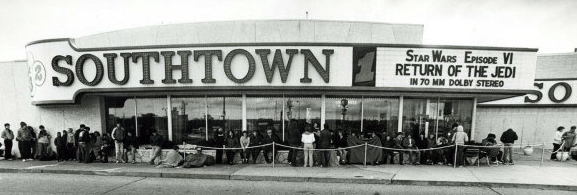 Screenings for Star Wars in 1983