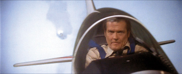 A scene from Octopussy (1983).