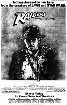 Raiders newspaper ad