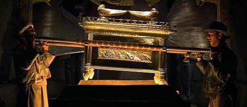 A scene from Raiders of the Lost Ark