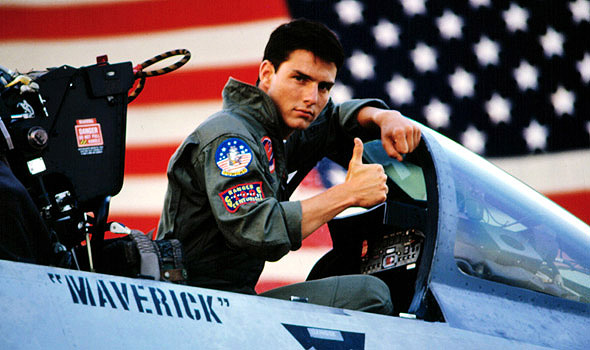 Ton Cruise in Top Gun