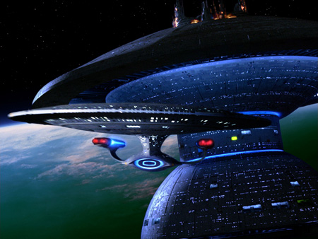 A scene from Star Trek: The Next Generation