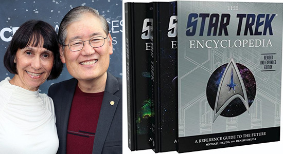 Denise and Michael Okuda