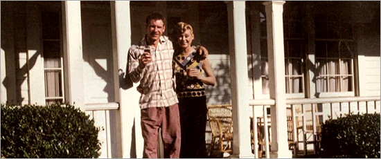 A photo of Deckard with his wife.