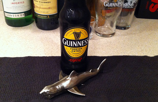 Bruce vs. the Guinness Foreign Extra