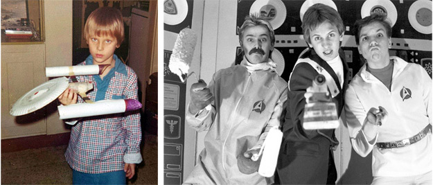 Bill Hunt, Digital Bits editor and lifelong Star Trek fan