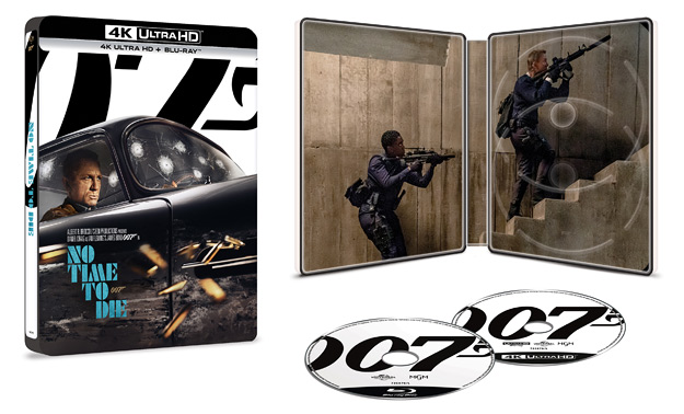No Time to Die (Zavvi Steelbook 4K Ultra HD)