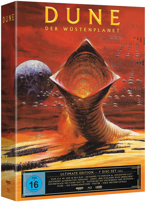 Koch Media/Plaion wide-release 4K Ultra HD of David Lynch's DUNE (1984)