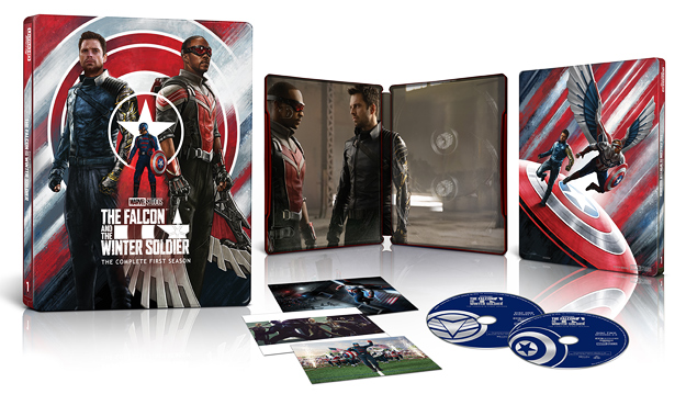The Falcon and The Winter Soldier: The Complete First Season (4K Ultra HD Steelbook)
