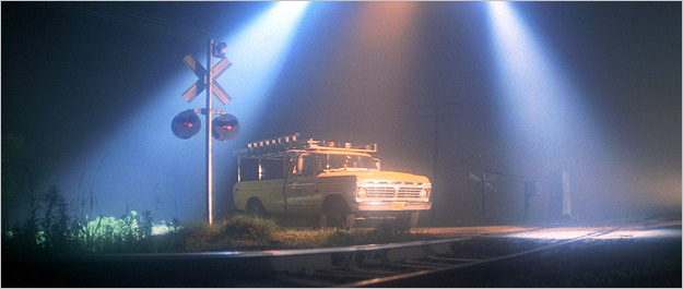 A scene from Close Encounters of the Third Kind