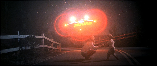 A scene from Close Encounters of the Third Kind