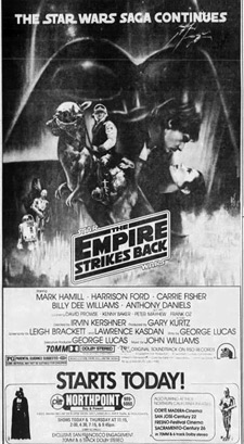 Empire newspaper ad