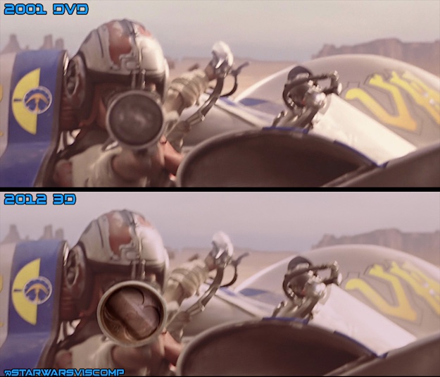 The Phantom Menace - DVD and 3D presentation