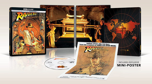Raiders of the Lost Ark (4K Ultra HD Steelbook)